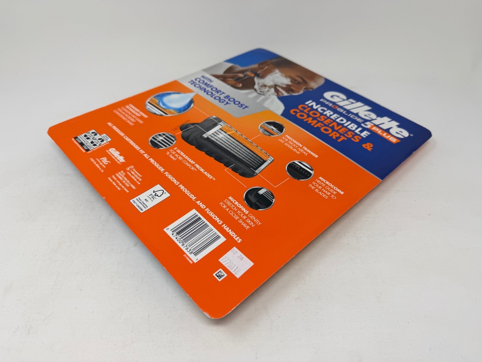 New Gillette ProGlide 5 Plus Razor 16 Pack 16 Cartridges 5-Blade Refills