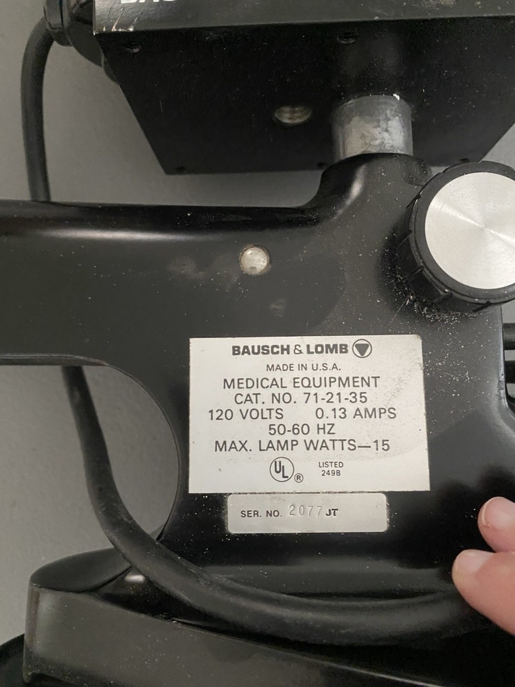 Bausch And Lomb Keratometer