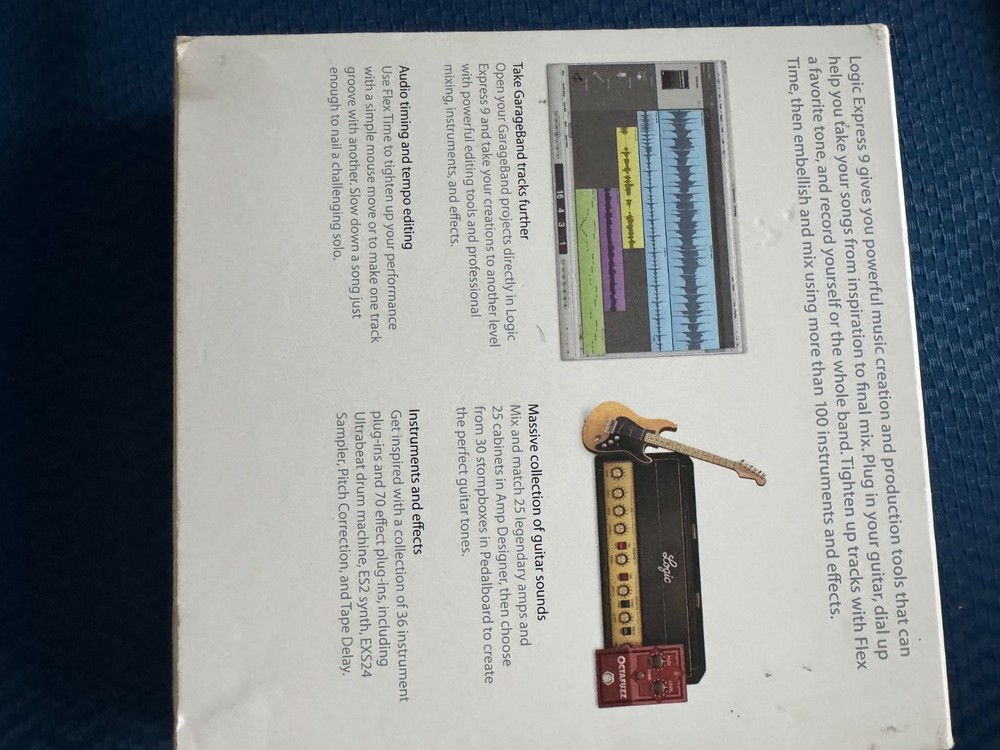 Apple Logic Express 9: Music Editing/Composing for Intel-based (Mac) retail key