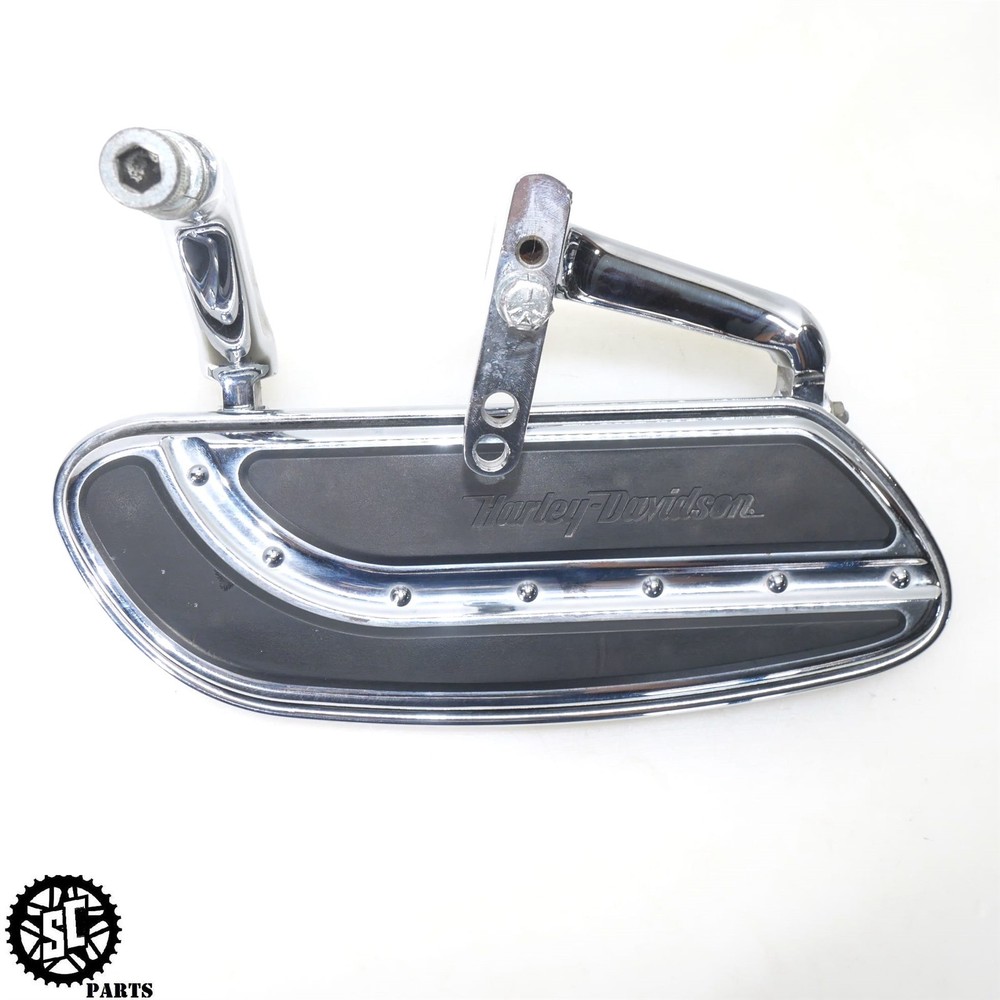 2007 HARLEY ELECTRA GLIDE CVO CHROME FLOOR BOARD BRACKET LEFT RIGHT IRONSIDE