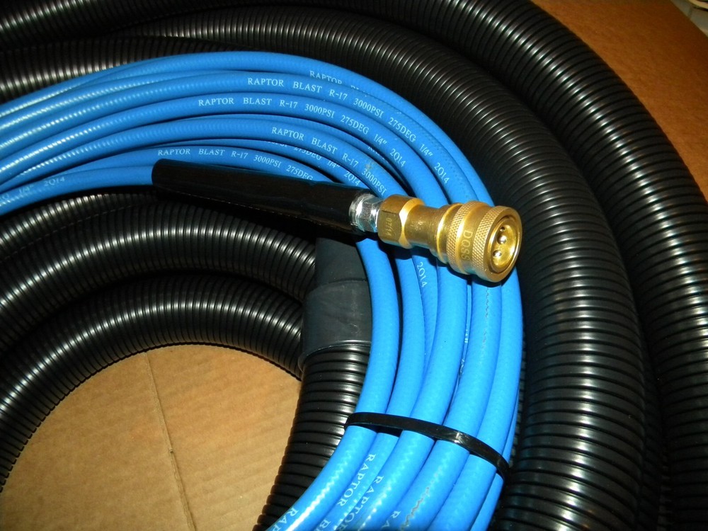 Carpet Cleaning Vacuum Solution Hose 25ft