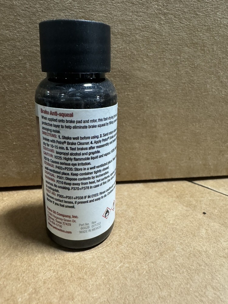 Petra Brake Stop Squeak