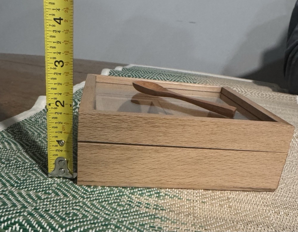 Wooden Spice Box