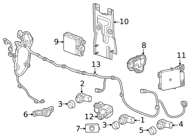 Genuine GM Inner Bracket 85105532