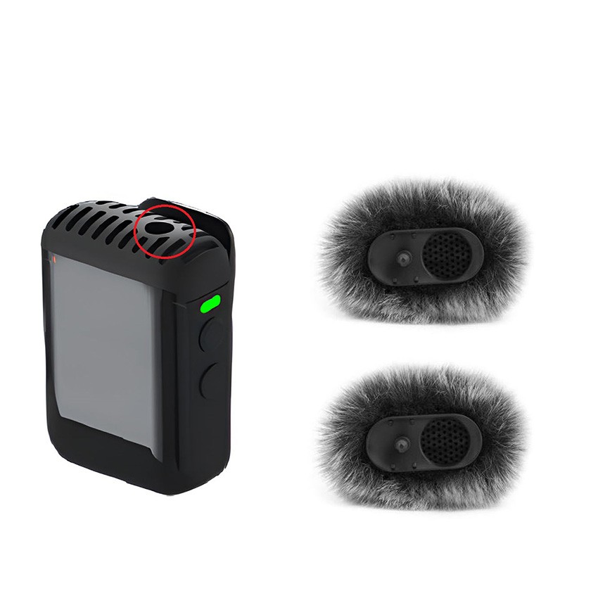 Wireless Lavalier Microphone Windshield Accessories for DJI MIC I / II