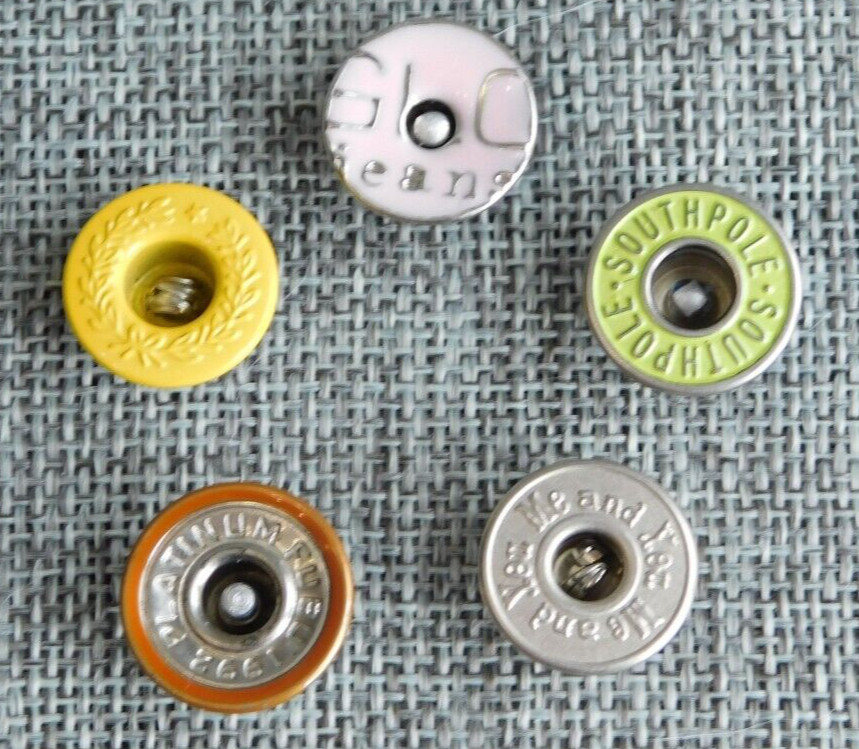 Lot of Vintage Uniform Work Button Studs #1020-B