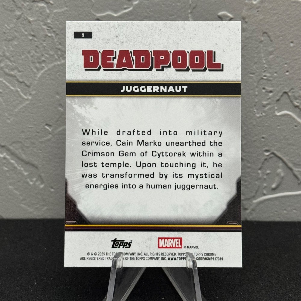 2025 Topps Chrome Deadpool Base 1 - 100 - COMPLETE YOUR SET - PYC