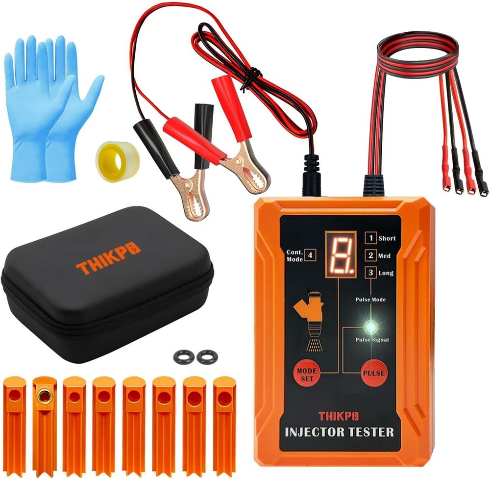 Professional Injector Tester & Cleaner Set: 2 Injectors Simultaneously & Safe