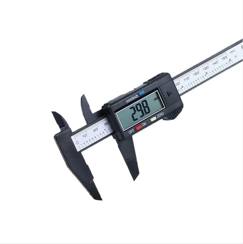 150mm Digital Caliper 6" Micrometer LCD Gauge Vernier Electronic Measuring Ruler