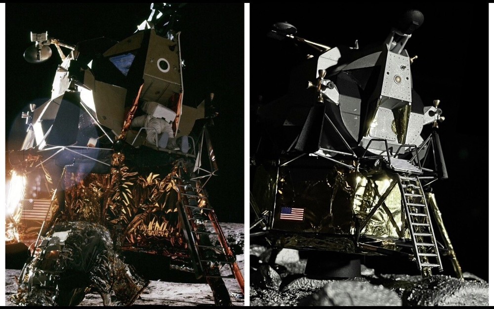 NASA Apollo LEM Lunar Module 1:48 Scale Model