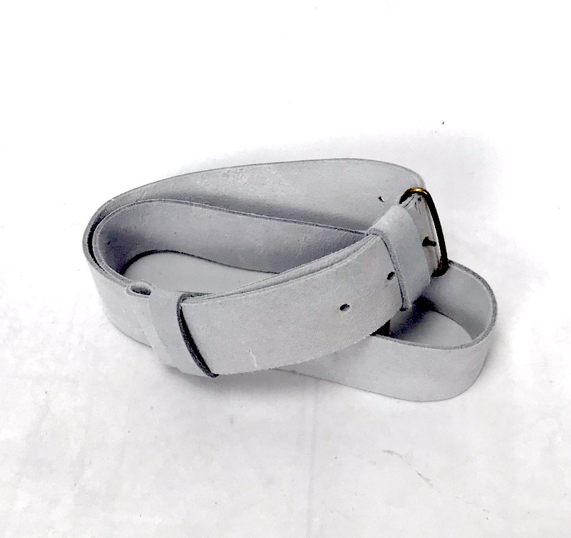 White Buff Leather Officers / Mounted Services Belt