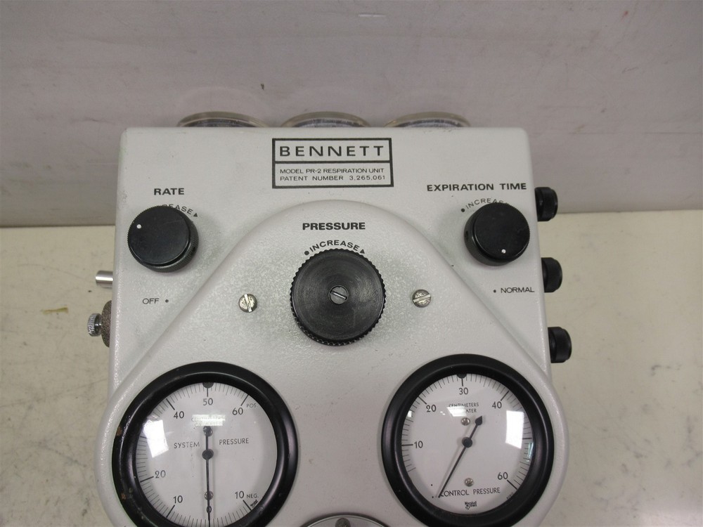 Bennett PR-2 Respiration Unit Vintage Pneumatically Powered Ventilator