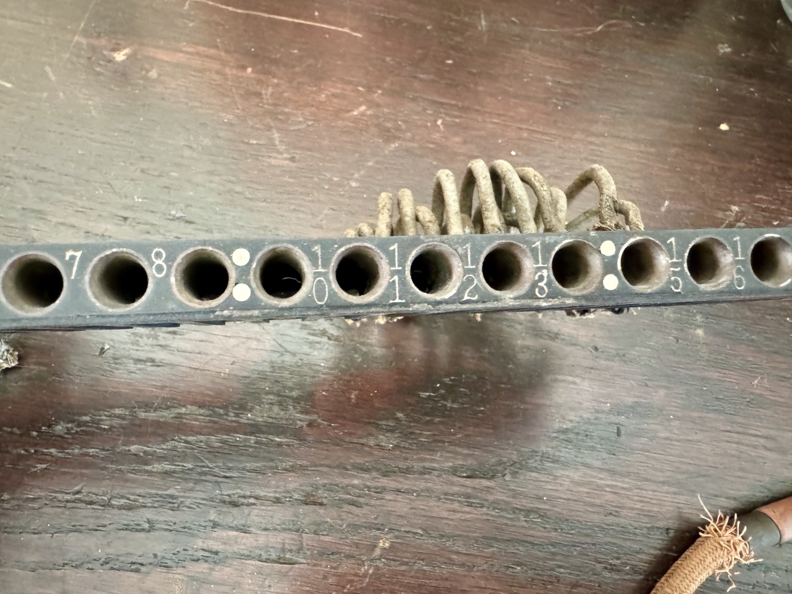 Vintage Industrial Power Board Battery Selector Switch 0-19 1890s Ebonite Weston