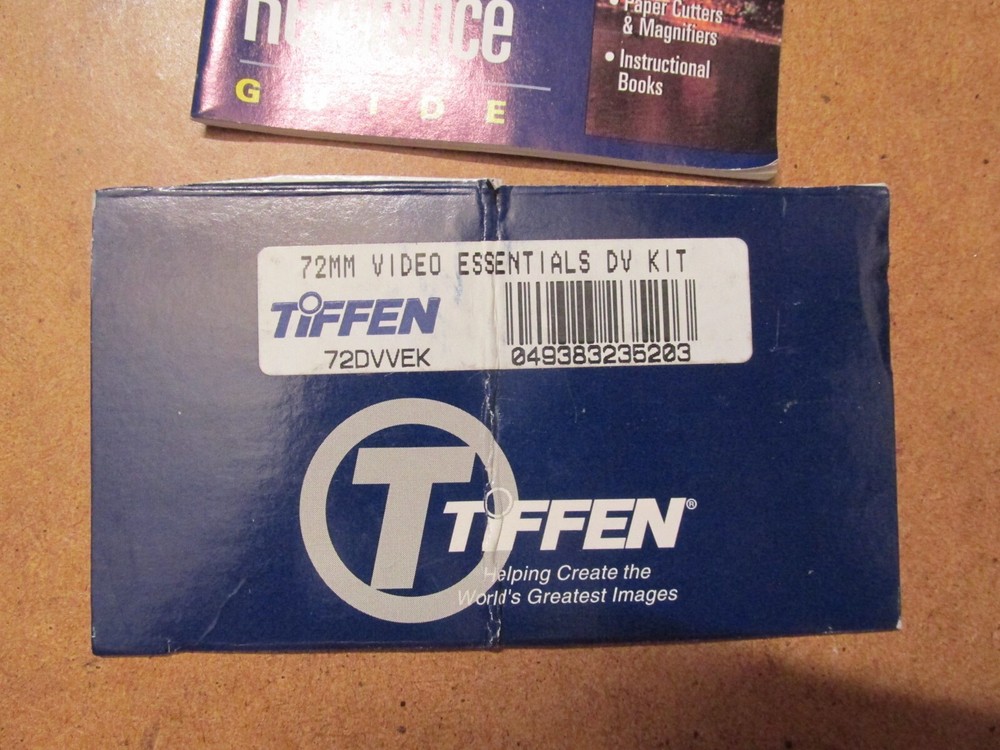 Tiffen 72mm Video Essentials DV Filter Kit 72DVVEK
