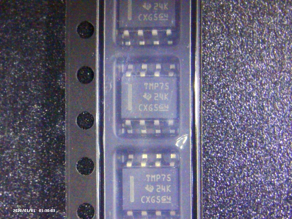 10 pcs Texas Instruments TMP75AIDR SOIC8 Digital Temperature Sensor RH