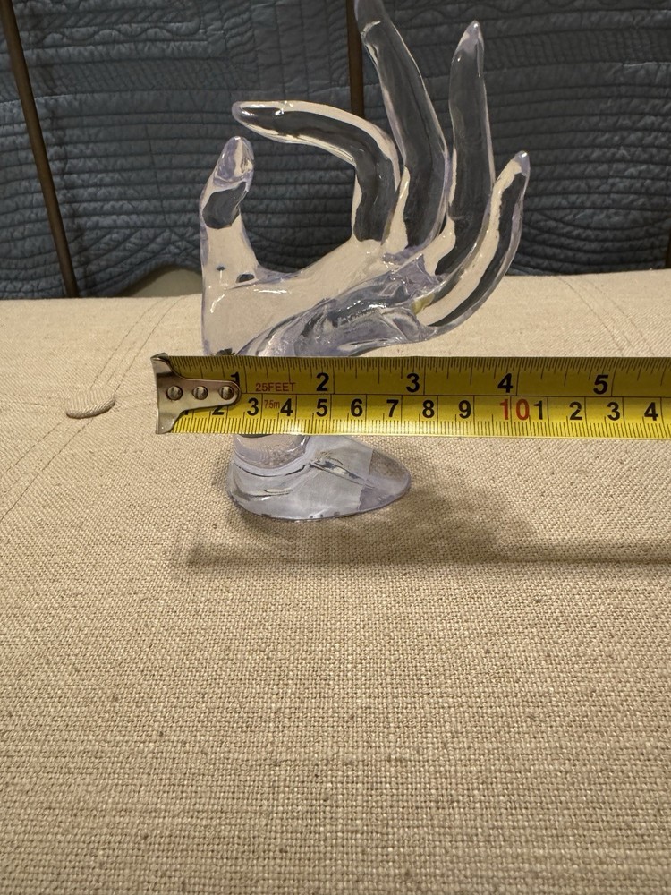 Clear Hand Form Display by Bead Landing New