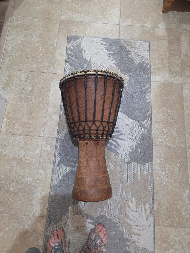 African djembe drum