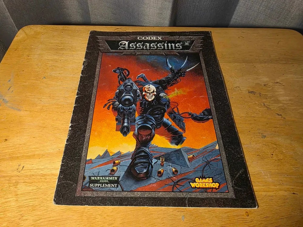 Assassins Codex 3rd Edition Supplement Warhammer 40K OOP 40,000
