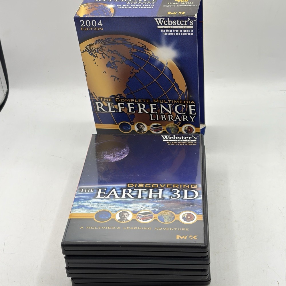 Webster's The Complete Multimedia Reference Library - 4 CD (2004)