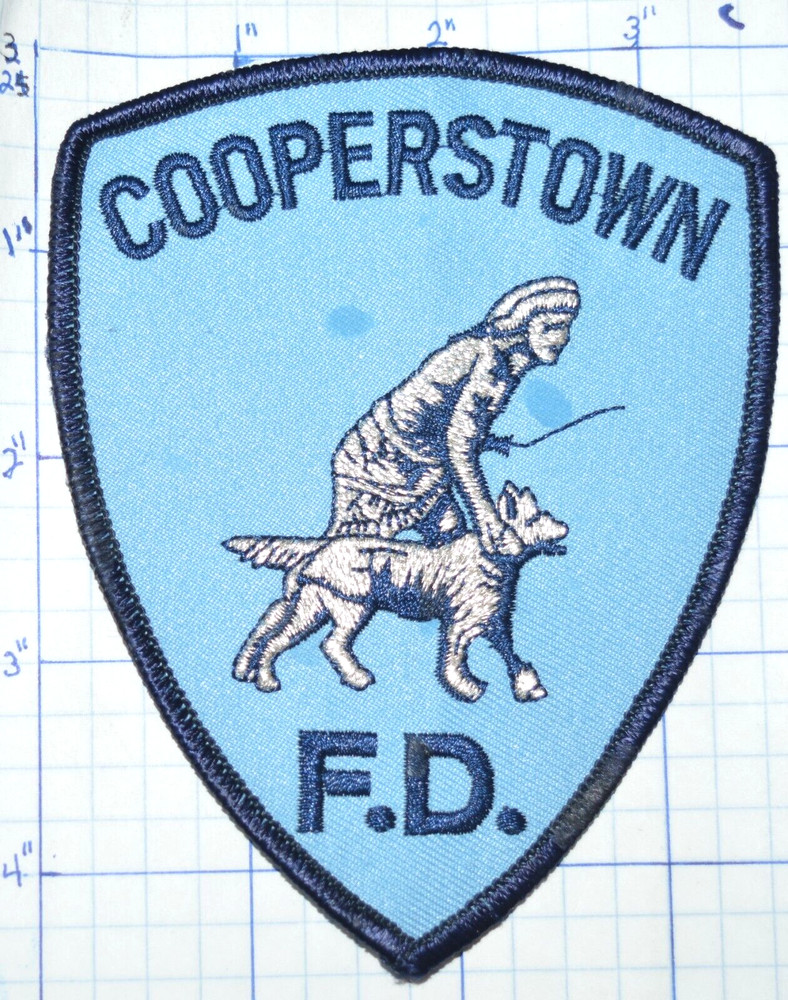 NEW YORK, COOPERSTOWN FIRE DEPT PATCH