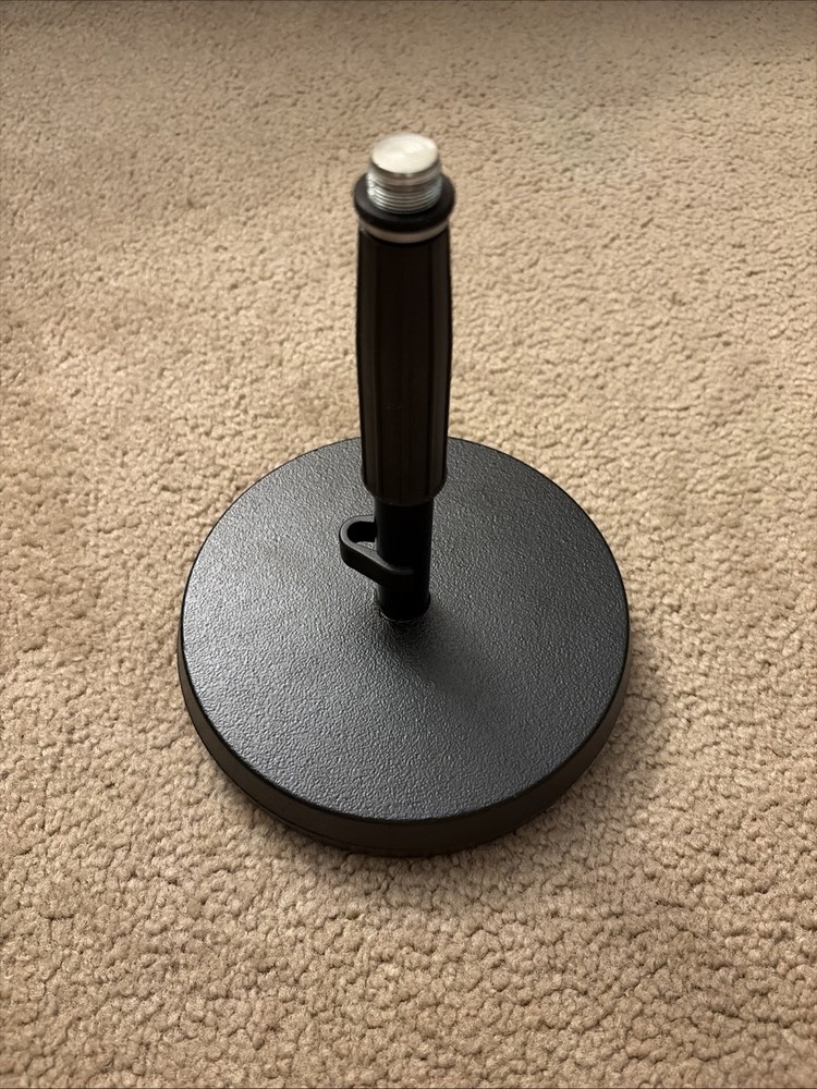 K&M 23325 Table/Floor Microphone Stand - Black