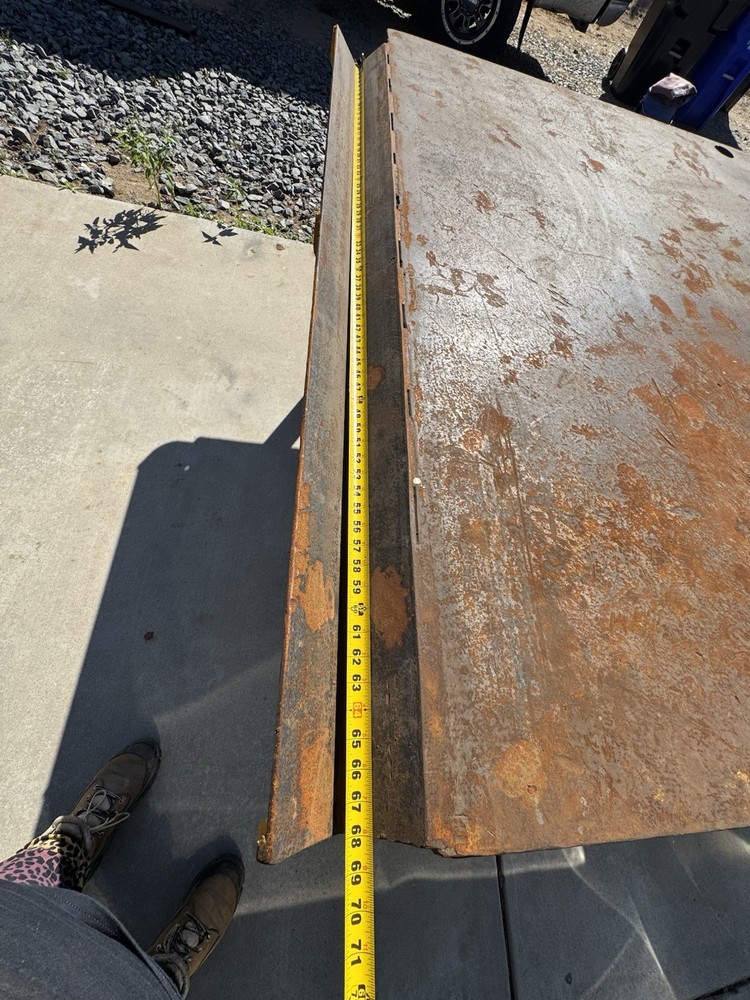 8x6' steel welding table 1" top plate