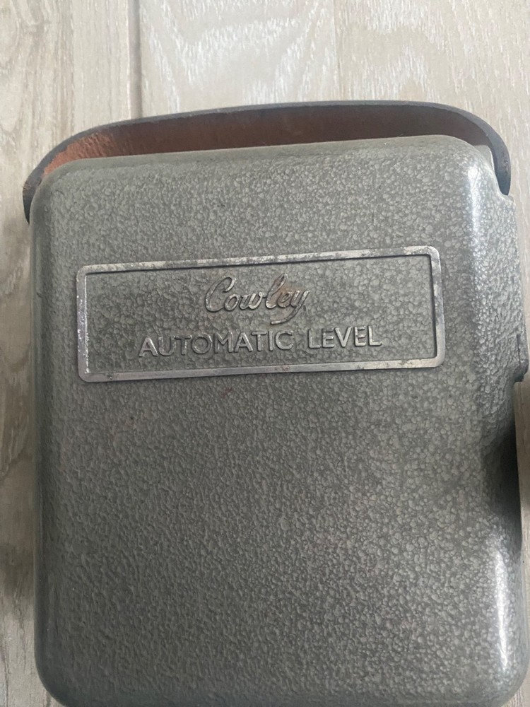 Vintage Cowley Automatic Level With Original Case - Untested B