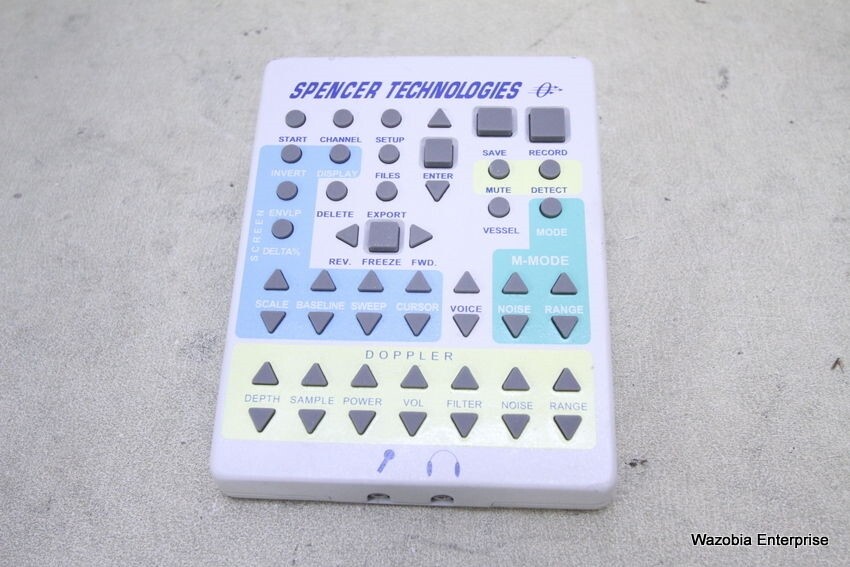 SPENCER TECHNOLOGIES  TRANSCRANIAL ULTRASOUND DOPPLER  CONTROLLER 10252 R4