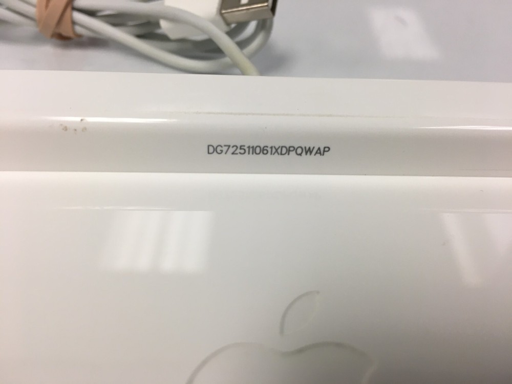 Apple A1243 Wired USB Keyboard Fully Functional #7 AS-IS