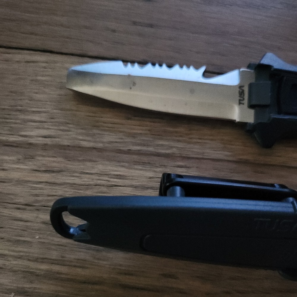 TUSA Mini BCD Knife, Blunt Tip