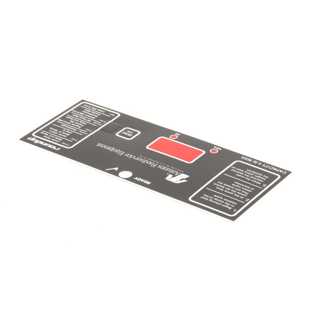 Antunes Overlay, Front Panel 1001140 - Genuine OEM Replacement Part