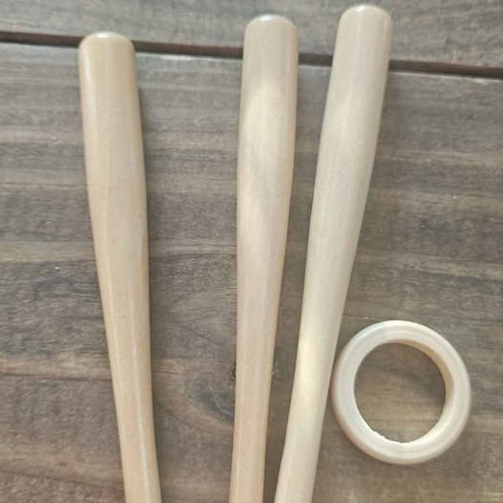 Mini Baseball Bat Baseball Stand Wood Display