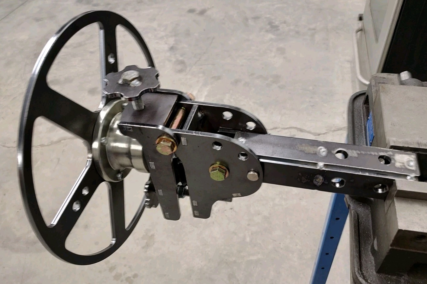 Roll Out Wheel Kit Pipe Welding Laser Cut Mark Graves Grinders