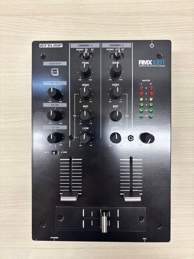 Reloop RMX-10BT Bluetooth Input DJ Mixer 40