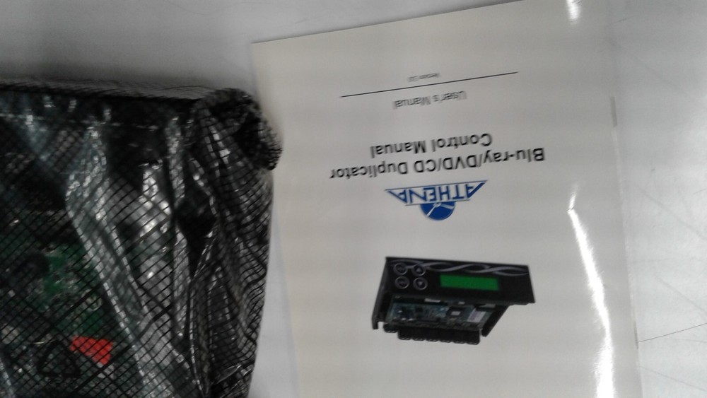 Athena SATA CD/DVD/Blu Ray Duplicator Controller 1-8 with Cables