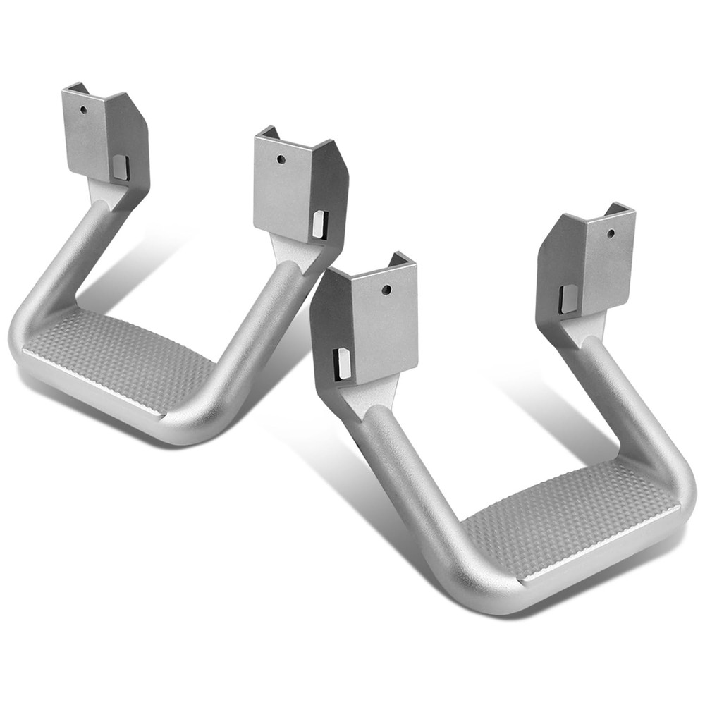 1 Inches Universal Side Step with Mounting Brackets for Pickups & Trucks, Alu...