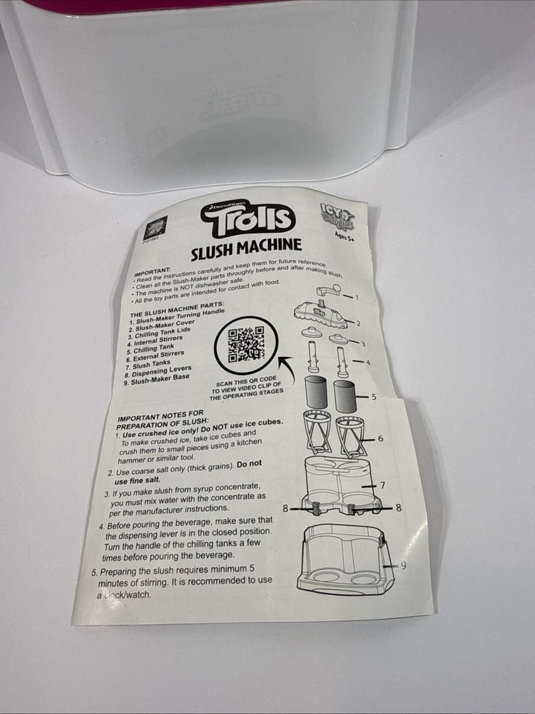 DreamWorks Trolls Slushy Machine