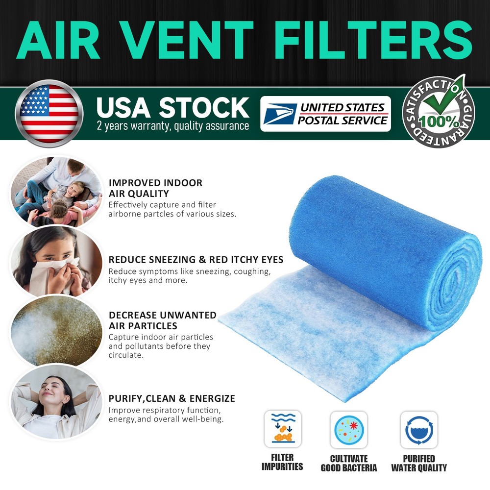 Fiberglass vs. Polyester: Air Vent Filter Material Showdown‌ Non-woven polyester