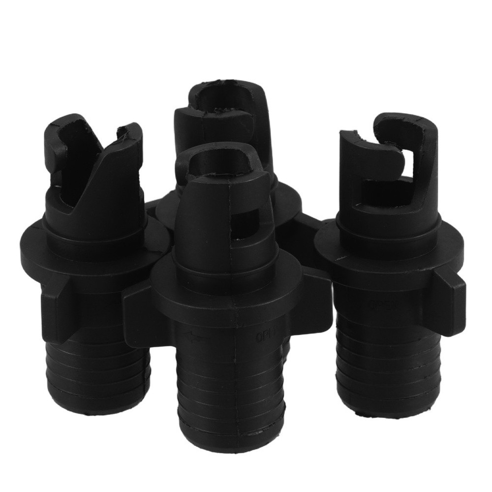 4 Pcs Paddle Board Valve Replacement Inflatable Boat Sup Pump Adapter