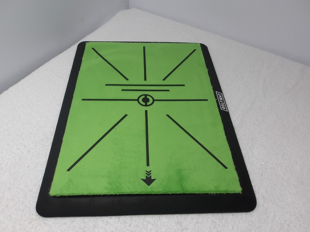 Heavy-Duty Golf Hitting Mat - Swing Path Feedback Golf Practice Mat