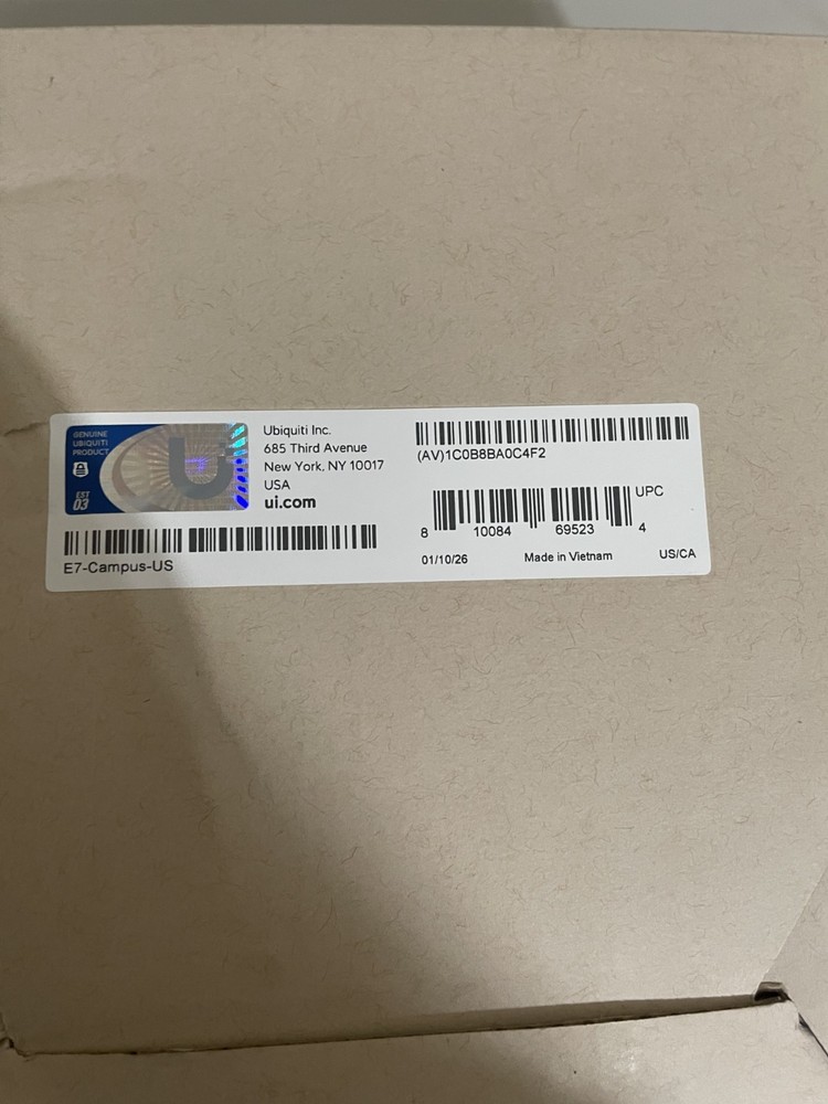 NEW SEALED - Ubiquiti Access Point E7 Campus E7-CAMPUS-US