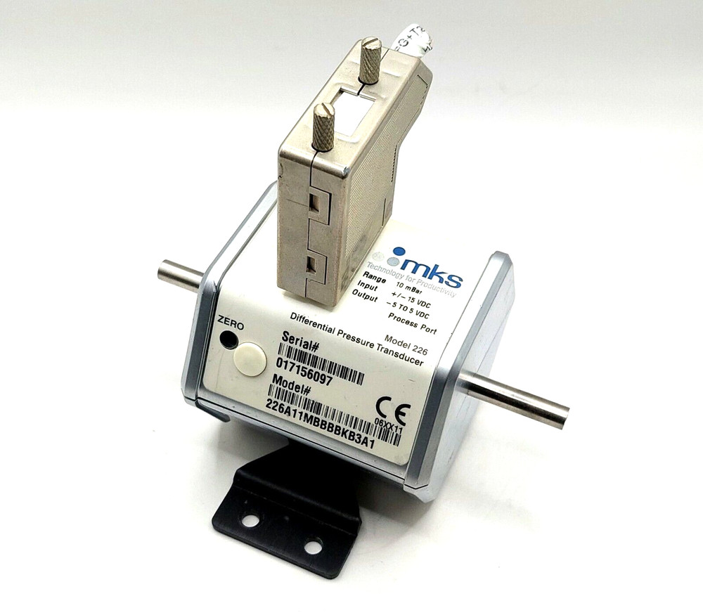 MKS 226 Baratron Differential Capacitance Manometer 226A11MBBBBKB3A1