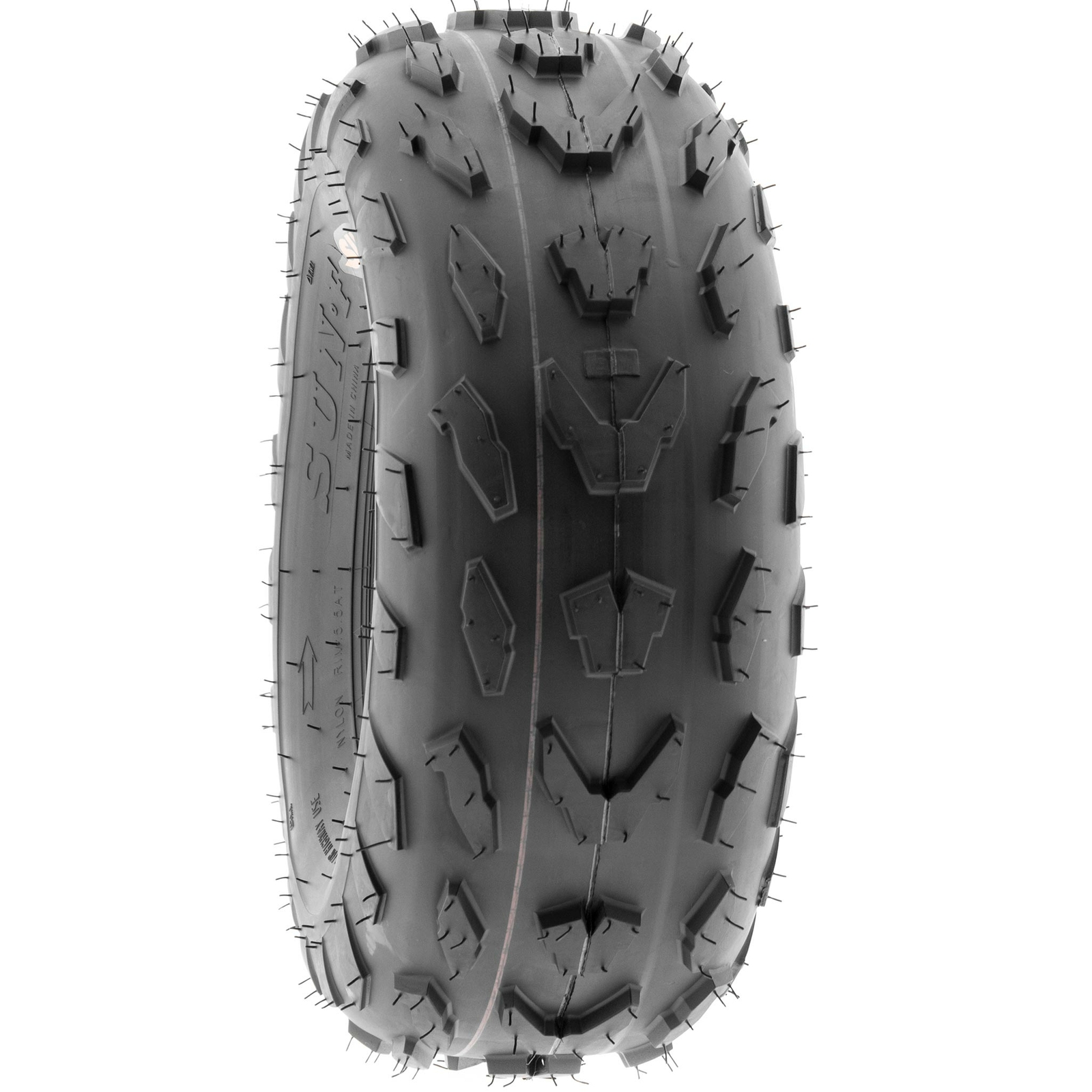 Pair of 2, 18x7-7 18x7x7 Quad ATV All Terrain AT 4 Ply Tires A007 by SunF