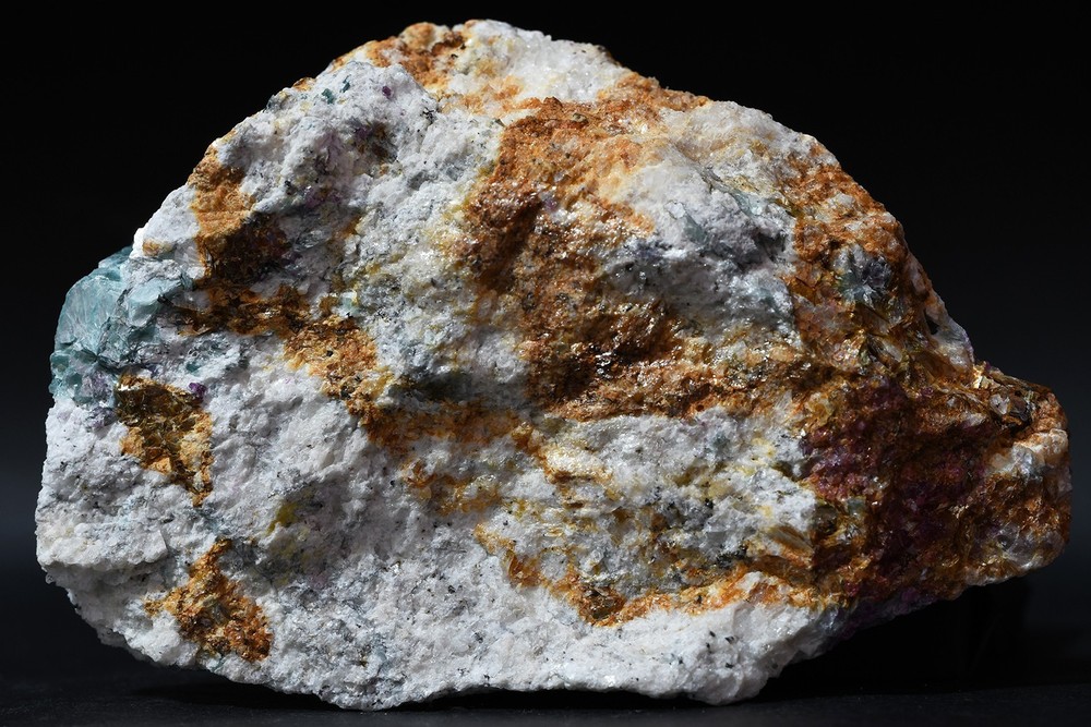 Fluorescent Ruby, Scapolite from China