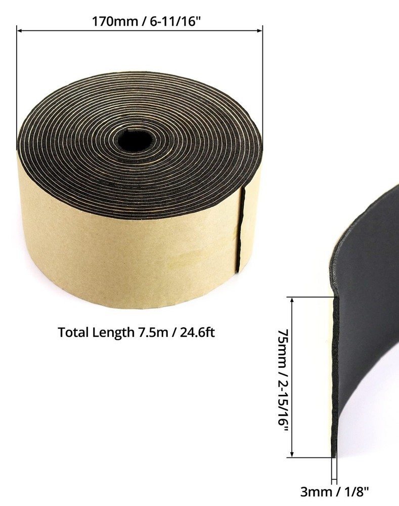QWORK Pipe Wrap Insulation - Heat and Cold Insulation, 1 pack