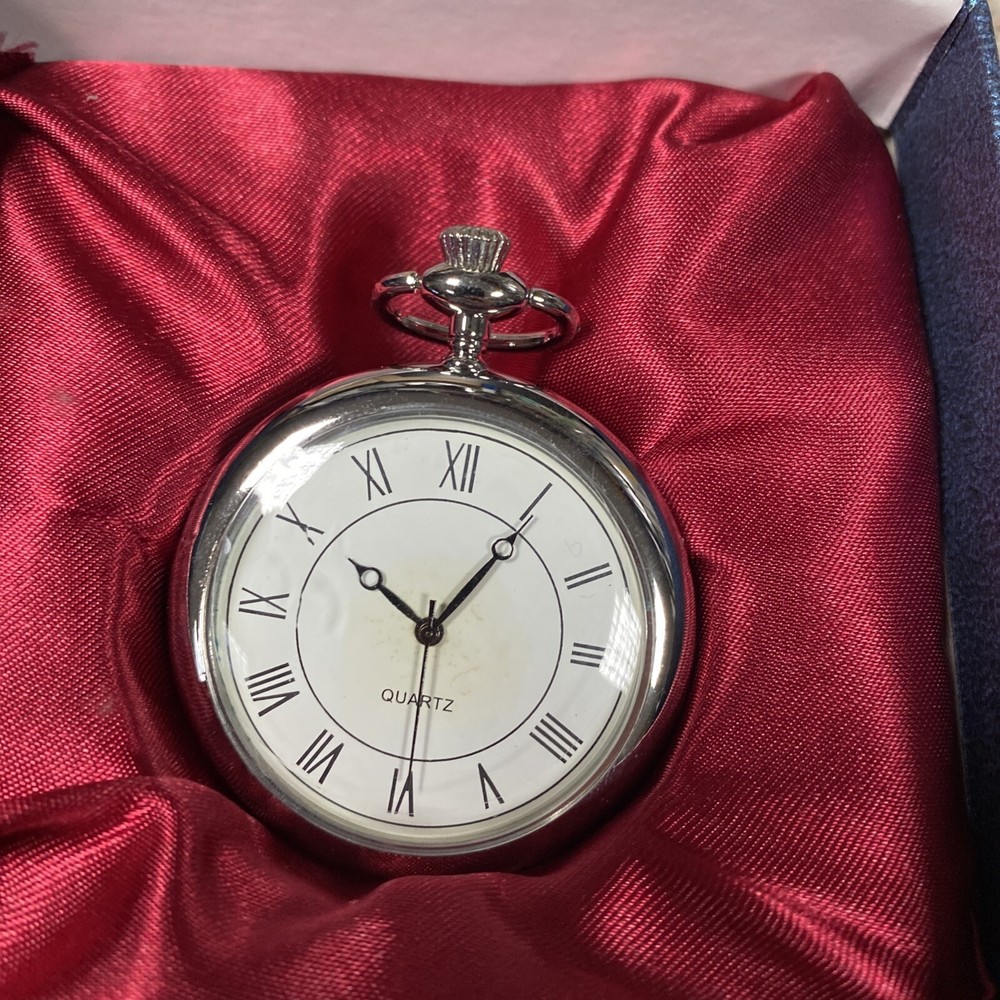 Pocket Watch, Quartz New In Box