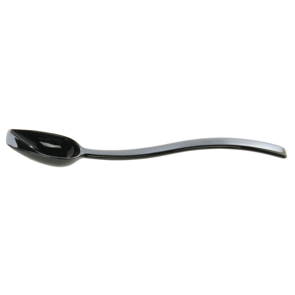 Carlisle Solid Buffet Spoon 3/4 Oz Black Polycarbonate - 10"L 1 Per Case
