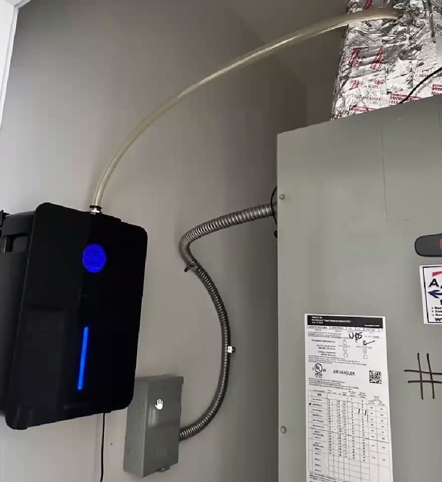 BLACK Davinci360 HVAC Ready Scent Diffuser 200mL / Aroma360 For 1950 Sqft Plus