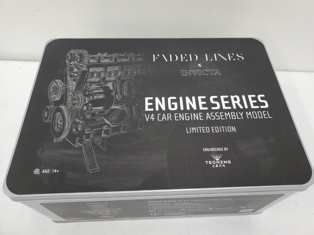 FADED LINES V4 ENGINE ASSEMBLY INVICTA  LIMITED EDITION MODEL FD-200