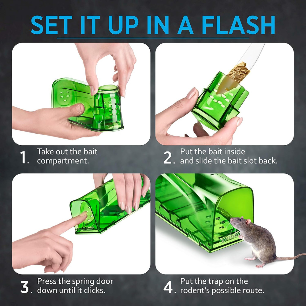 Humane Mouse Traps Catch and Release That Work Mouse Traps No Kill Live Mouse Tr